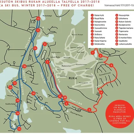 Chalet Rukan Ukkoteeri 1 & 2 *