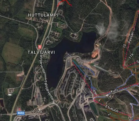 شاليه Rukan Ukkoteeri 1 & 2 *